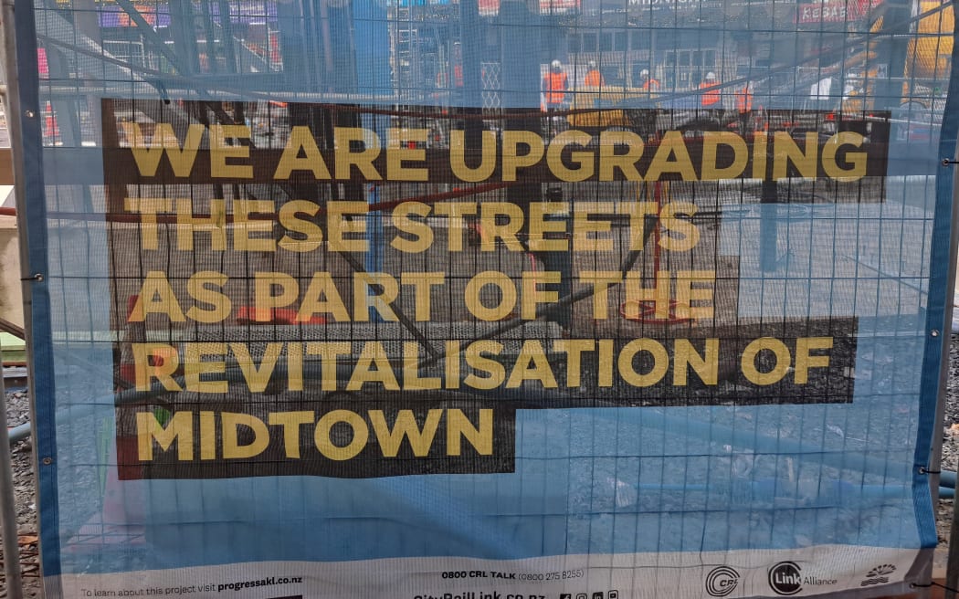 The construction has made the area a dead zone for foot traffic, Roma Blooms manager Jugdish Naran said.