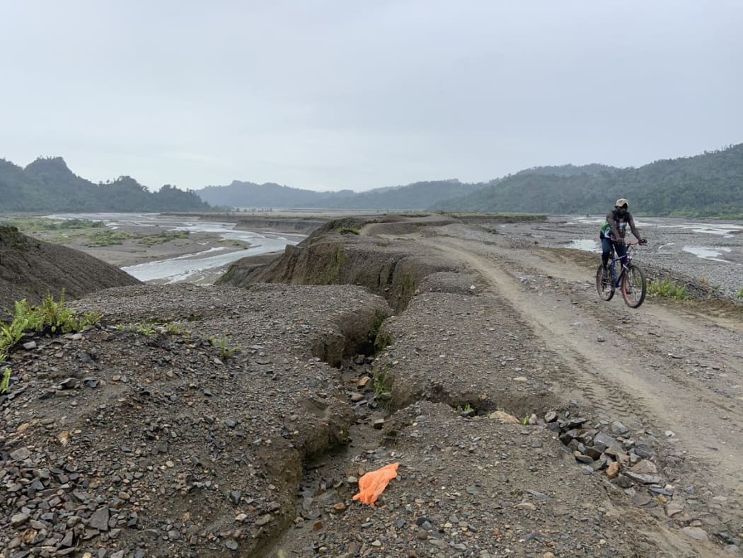 Panguna tailings wasteland