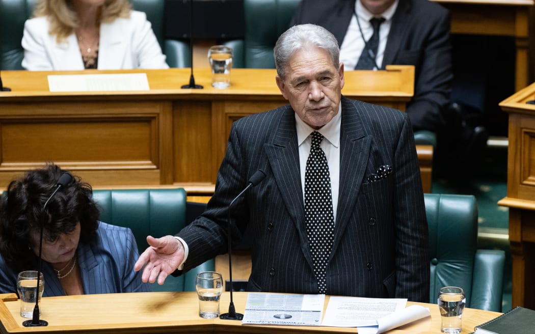 Winston Peters speaking in the debate on a ministerial statement regarding the Israel/USA/Iran conflict.