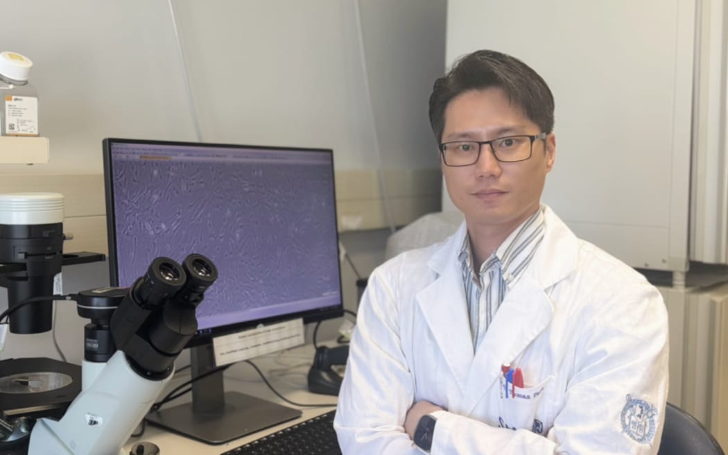University of Auckland brain tumour researcher Dr Thomas Park.