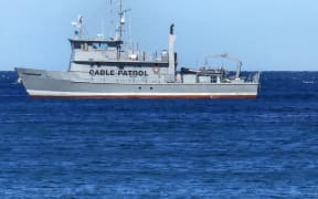 Cook Strait cable patrol vessel.