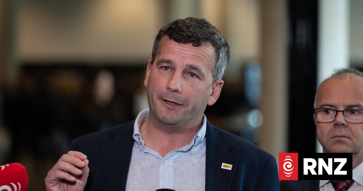 National MPs don't like supermarket break-up policy - David Seymour