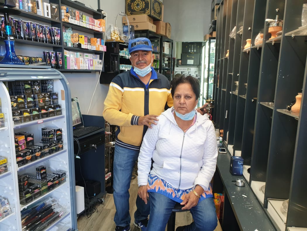 Subhash Batra and his wife