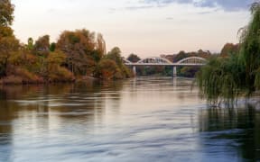 Waikato river near Fairfield Bridge, Hamilton