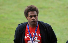 Solomon Warriors coach Moses Toata.