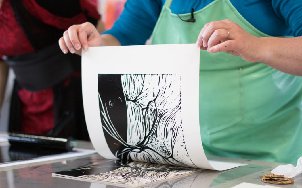 “Trees and spirals symbolises balance and strength. If you have strong roots, then it doesn't matter what the world throws to you. When I look at trees I see how they adapt and become resilient.” Angela Armstrong,