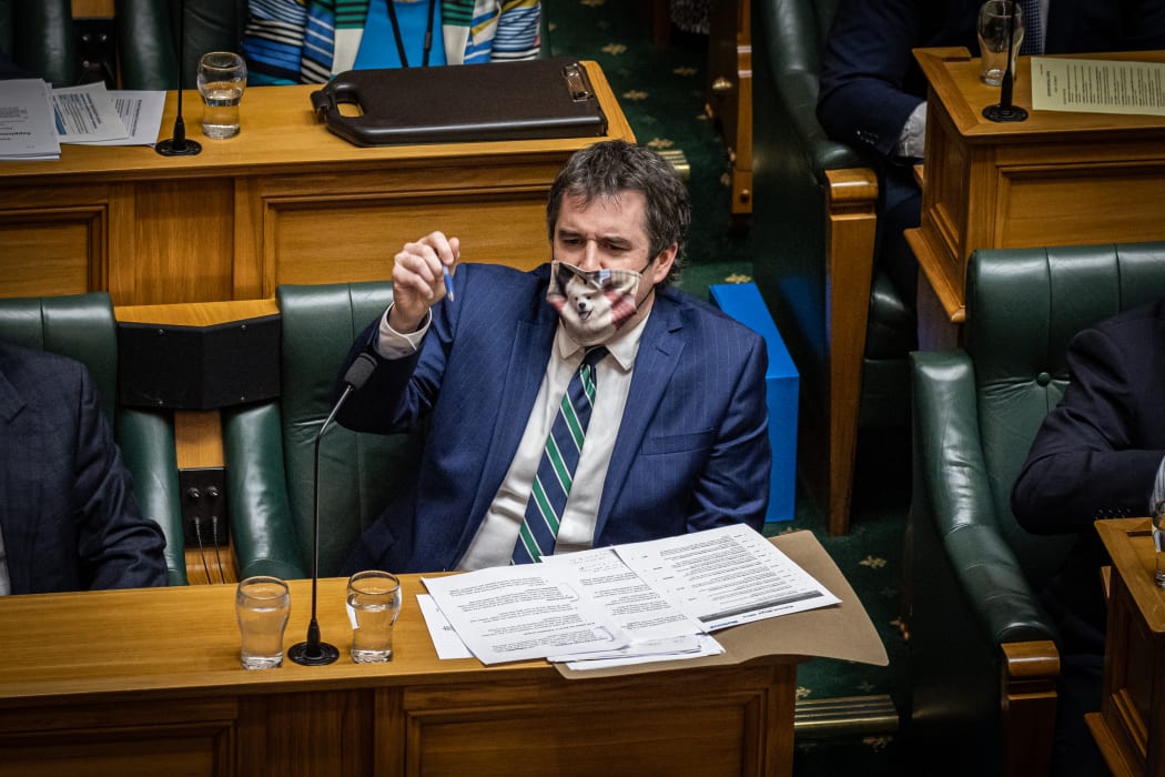 National's returning Shadow Leader of the House, Chris Bishop interjects