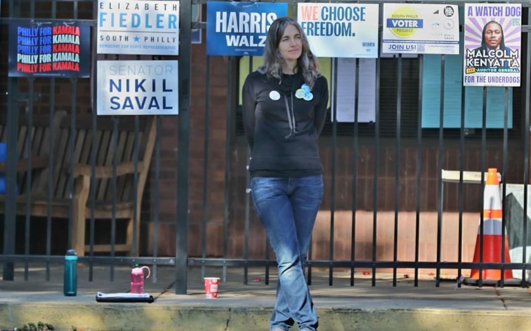 Election Day. South Philadelphia older adult centre voting pics.