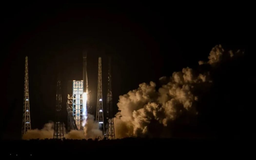 The first Long March 12 lifts off from Wenchang Commercial Space Launch Site, Nov. 30, 2024.