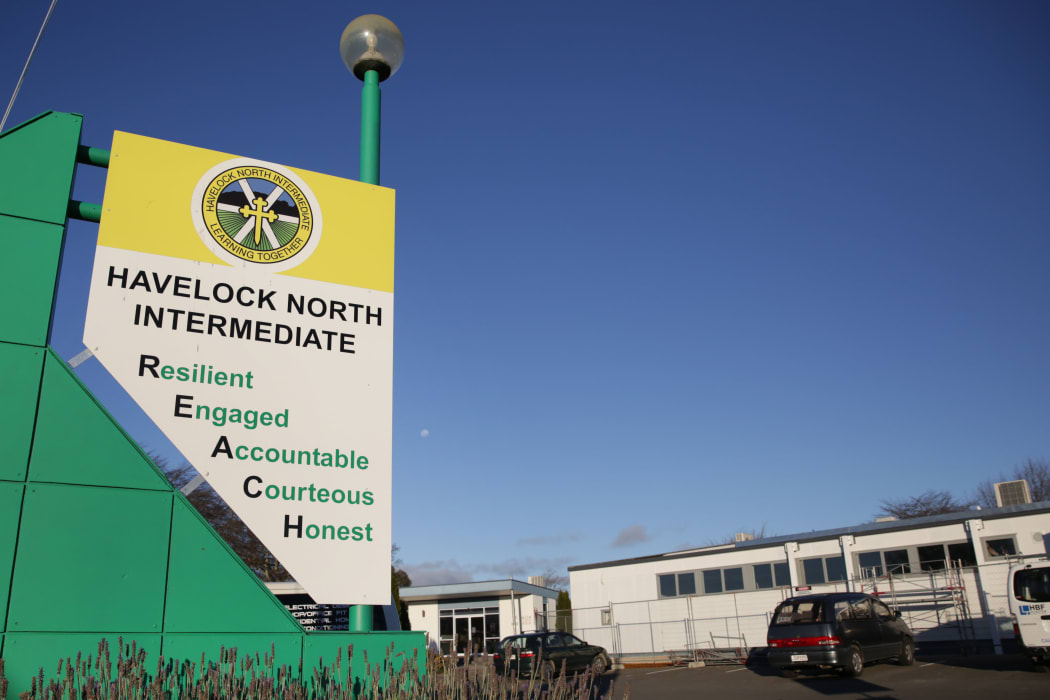 Havelock North Intermediate is closed due to an outbreak of Campylobacter bacteria in Havelock North.