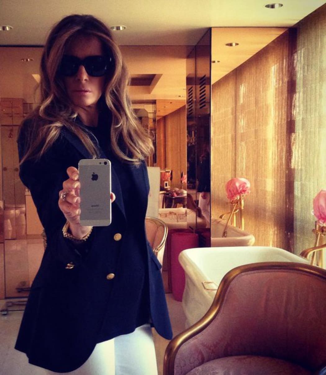 Melania Trump selfie, 2015.