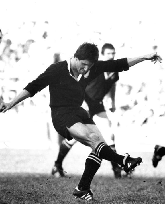 Robbie Deans during his time as an All Black.