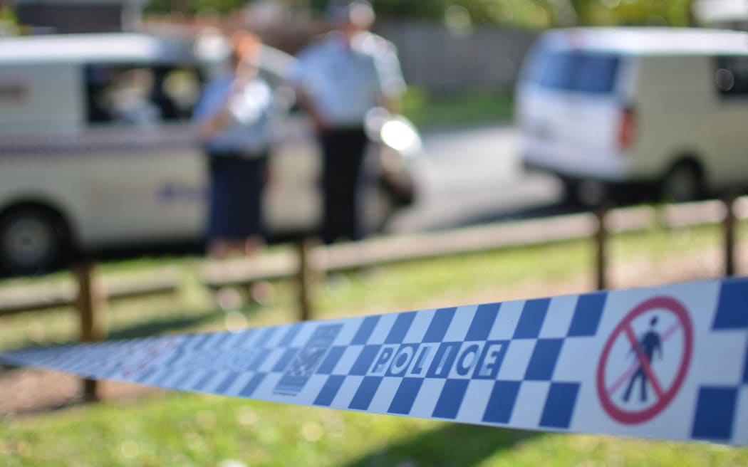 A police cordon in Australia