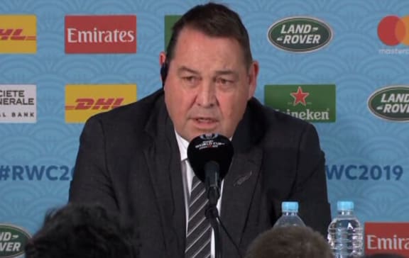 Steve Hansen offers to meet Andre Gourdie outside.
