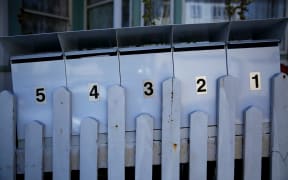 Letter boxes in Wellington.