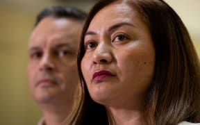 Green Party co-leaders Marama Davidson