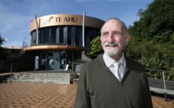 Far North Mayor John Carter outside Kaitāia’s Te Ahu centre.