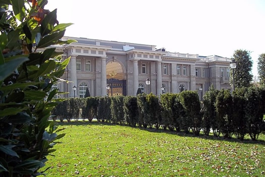 The huge property on Russia's Black Sea coast was allegedly built for Vladimir Putin.
