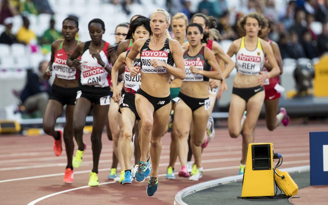 Camille Buscomb in action at the 2017
IAAF World Championships.