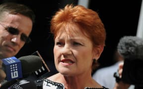 Australian politician Pauline Hanson.