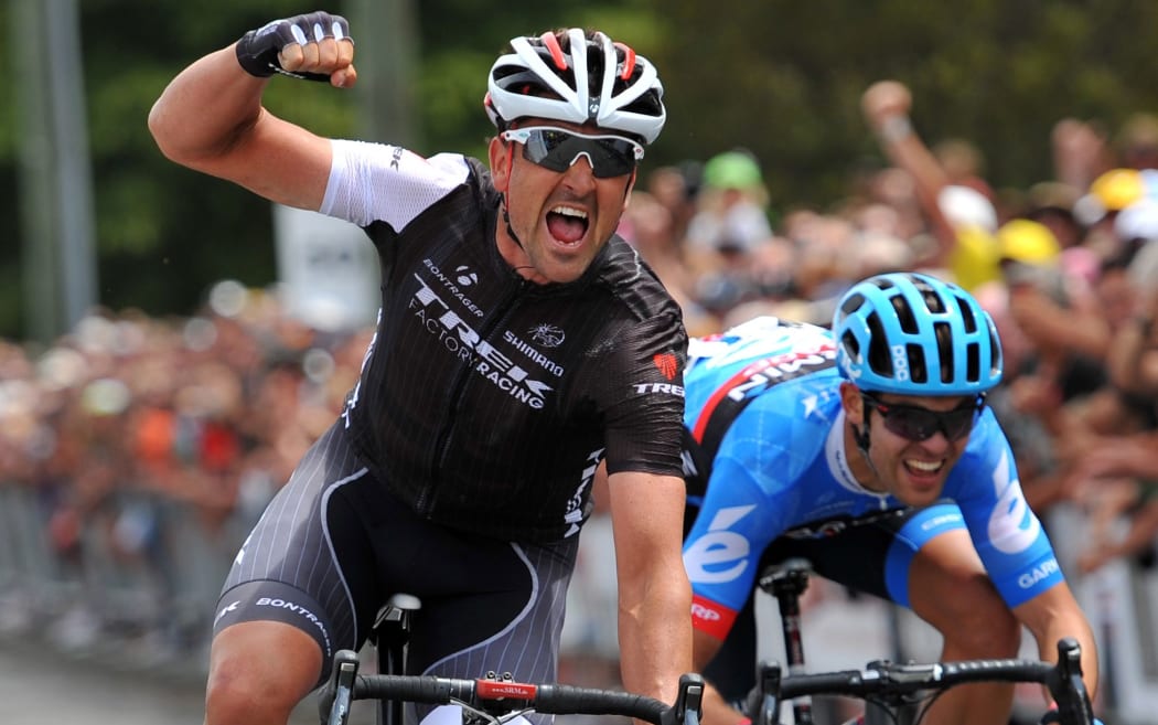 New Zealand cyclist Hayden Roulston