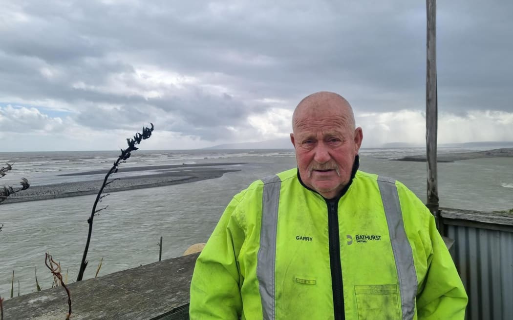 Tuatapere resident Garry Reid says people used to camp, whitebait and even drive next to the Waiau River, but now that's all covered in swiftly flowing river.