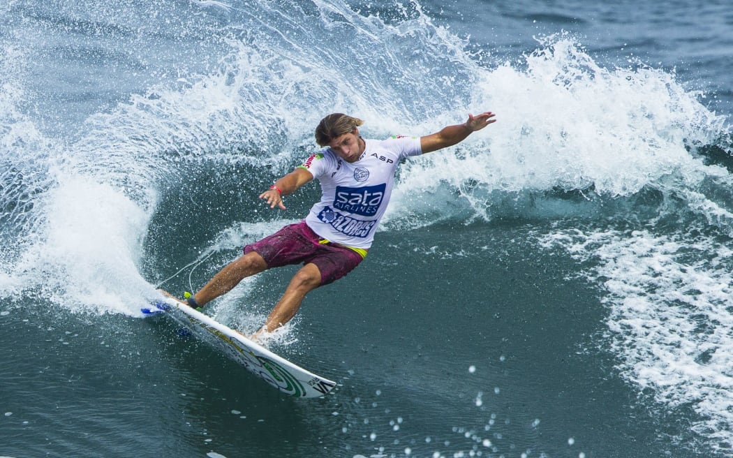 Ricardo Christie placed third equal at the ASP Prime SATA Azores Pro