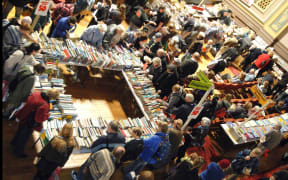 The famous Regent Theatre’s 24 Hour Book Sale in Dunedin is reportedly the Southern Hemisphere’s largest second-hand book sale