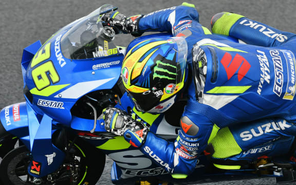 Suzuki rider Joan Mir