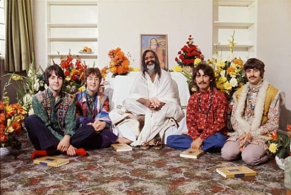 The Beatles with Maharishi Mahesh Yogi