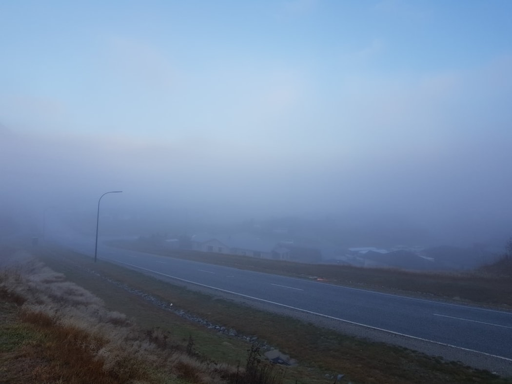 Fog Queenstown 13 June