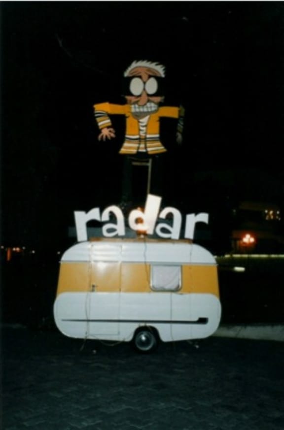 Radar fondly looks back on his show set in a caravan more than two decades ago.