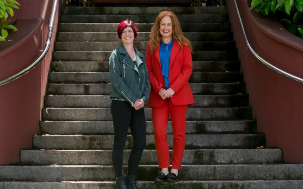 Linda Flegg and Jen Scoular