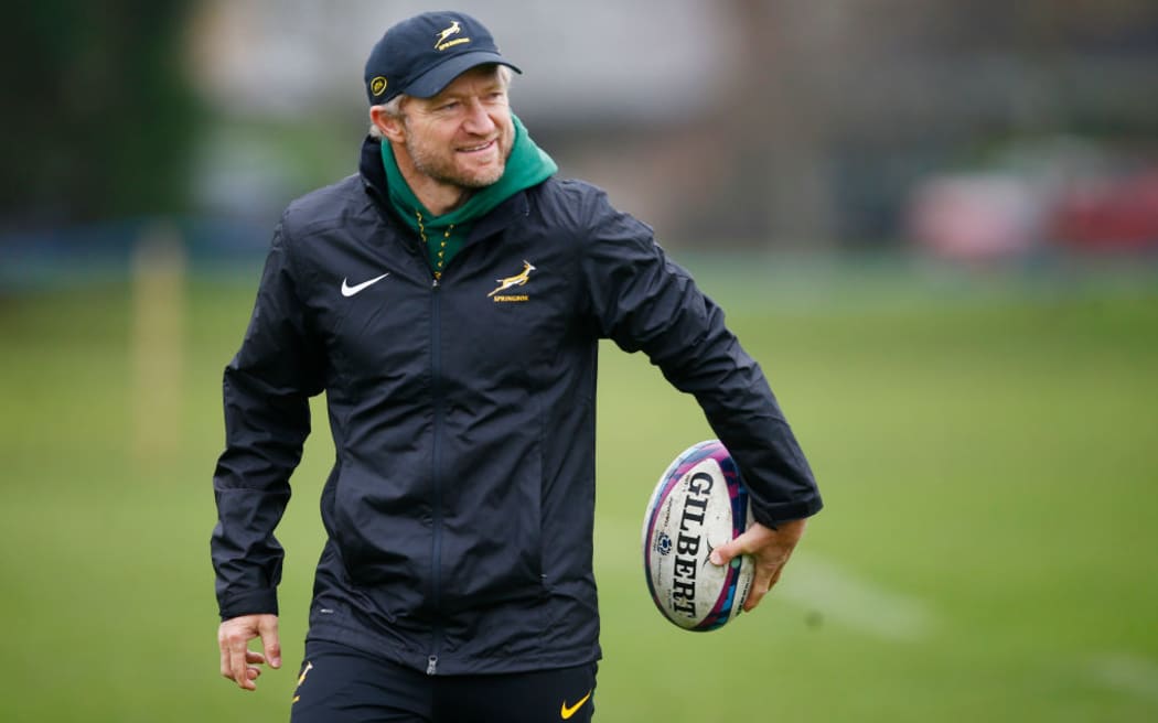 Tony Brown (Attack Coach) of the Springboks.