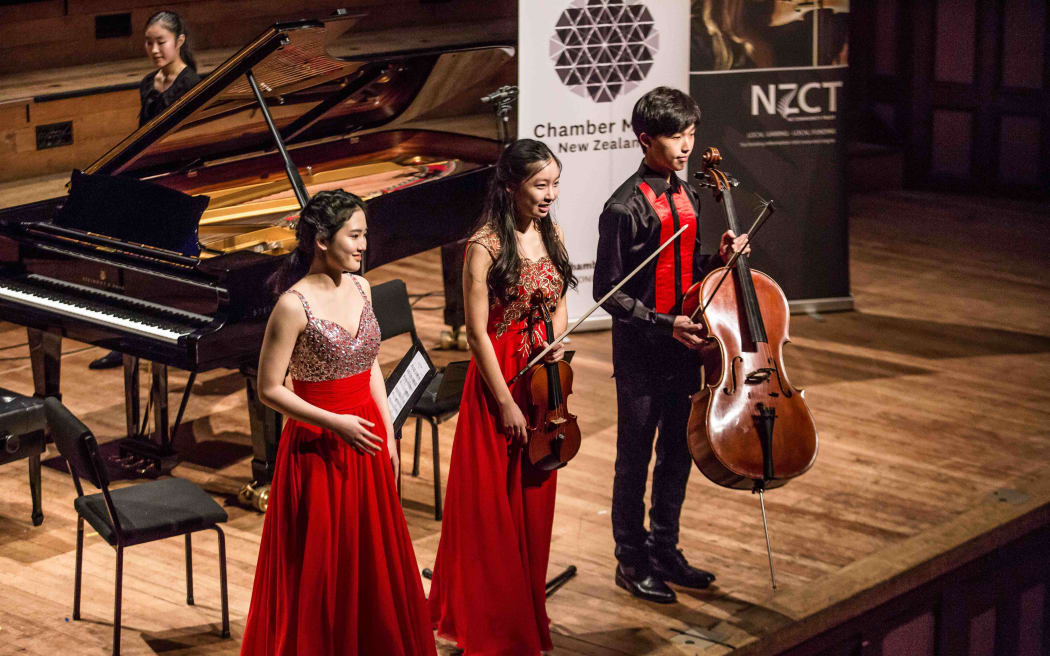 Hamilton's Yerevan Trio, winners on the 2016 Chamber Music Contest