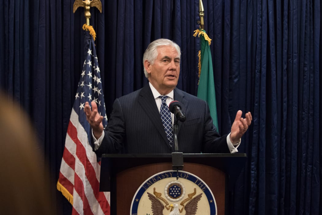 US Secretary of State Rex Tillerson.