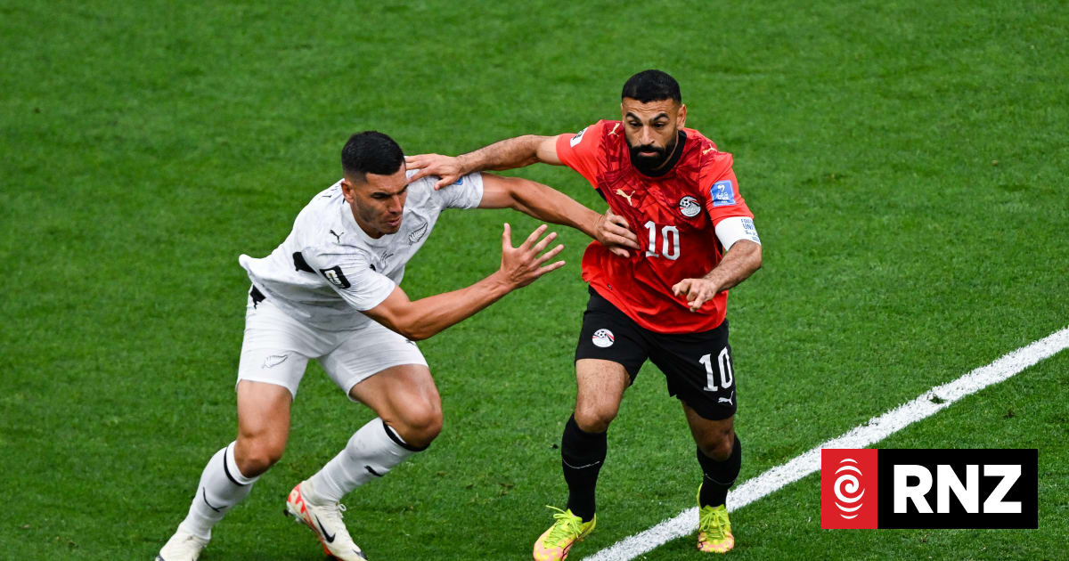 Football World Cup: All Whites lose 1-3 to Egypt