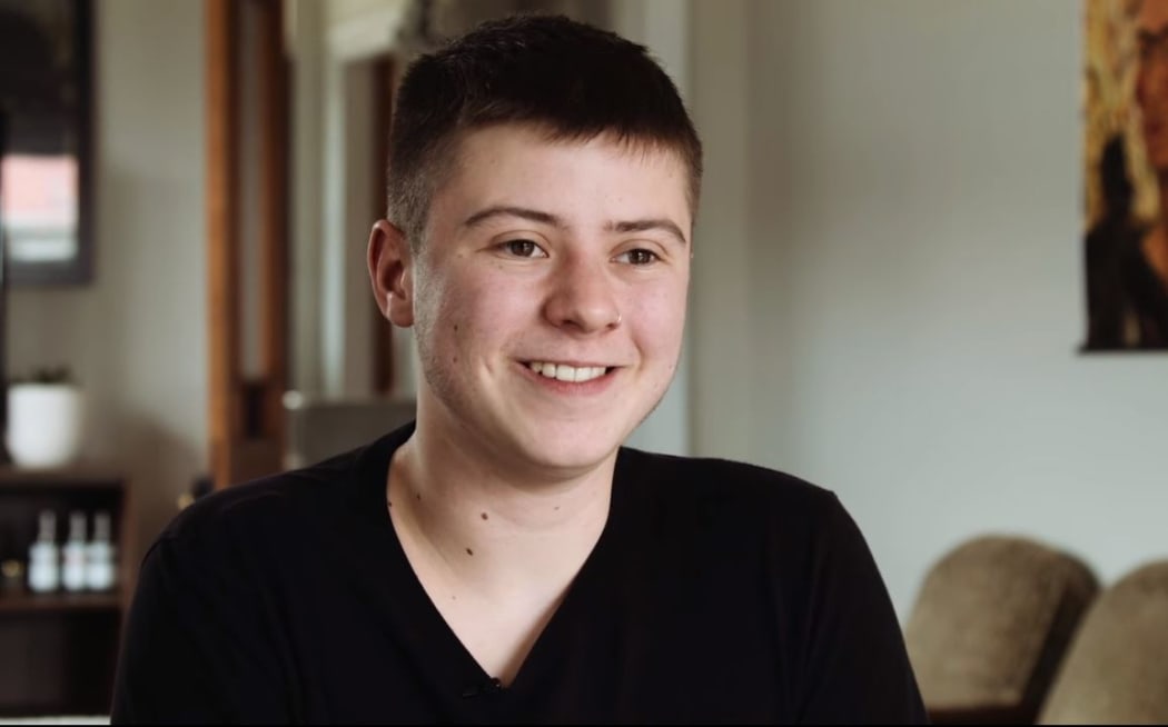 Oliver Rabbett, 21, says mandatory unisex bathrooms would be a massive step forward