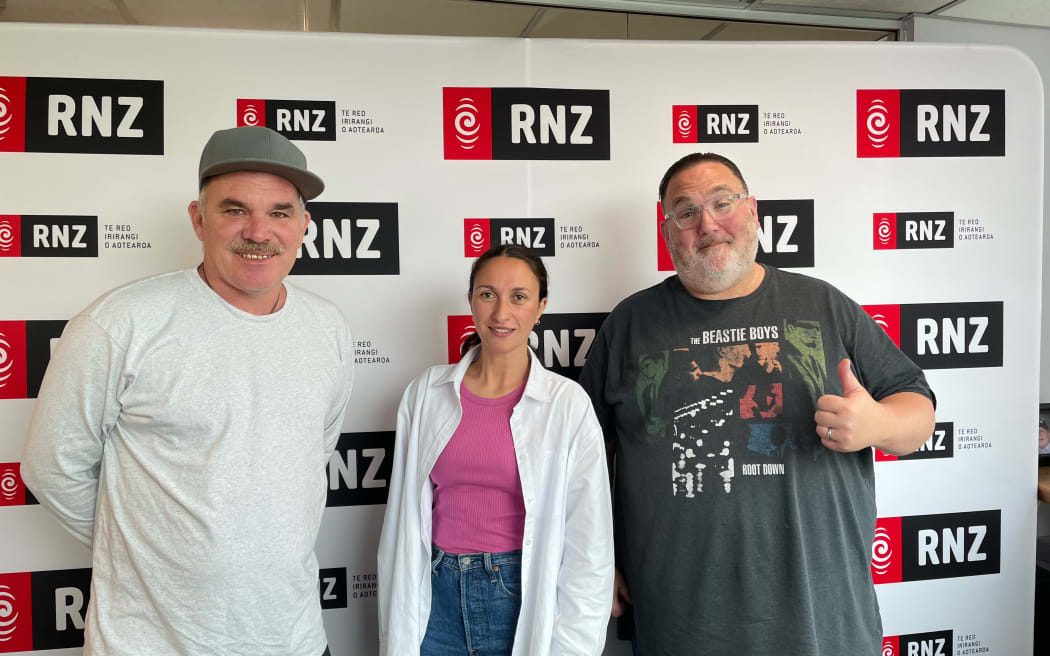 Mark Williams, Kara Rickard and Brad Baloo