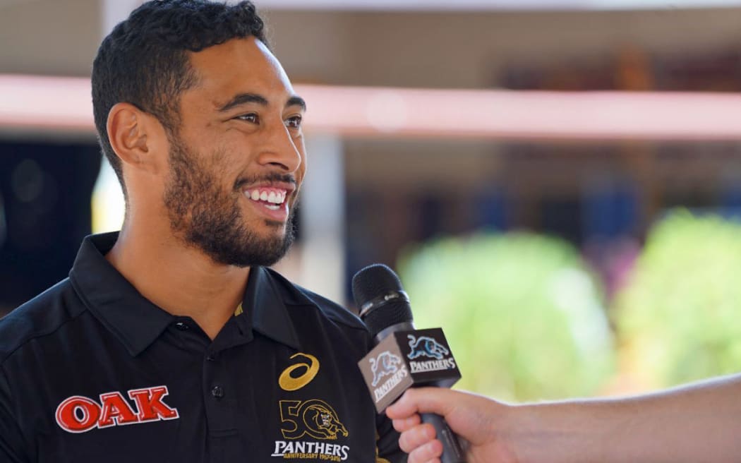 Kotoni Katoa's son, Sione, plays domestic league for Penrith.
