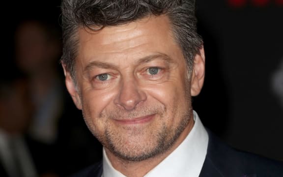 Andy Serkis at the premiere of  Star Wars: The Last Jedi in December 2017 in LA.
