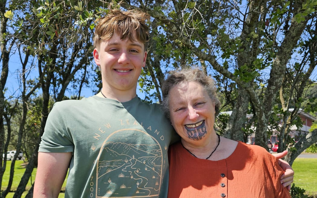 Jack Karetai-Barrett is proud of his mum, Mawera Karetai, becoming the Kōhi Māori ward councillor at Bay of Plenty Regional Council. Photo Diane McCarthy