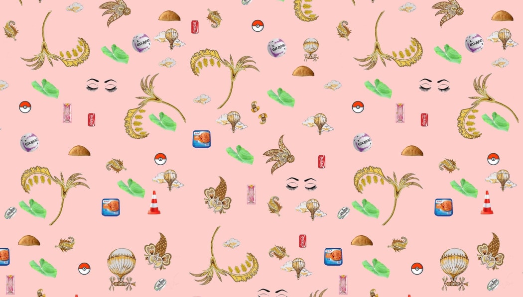 "I like that the wallpaper's kind of everyday and mundane and nothing, but at the same time, to me, it's everything."