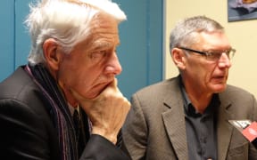 Kennedy Graham, left, and David Clendon.