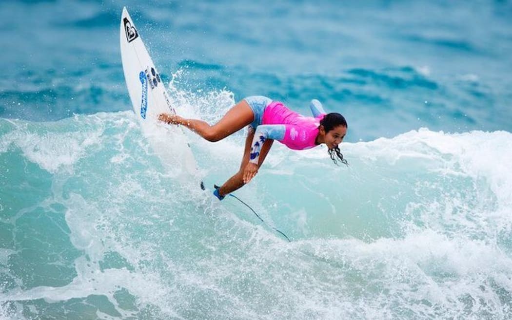 Tahiti's Vahine Fierro beat Hawaii's Summer Macedo