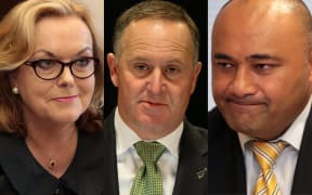 Judith Collins, John Key and Sam Lotu-liga