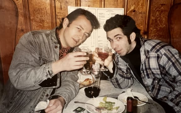 Joe Strummer and Josh Cheuse