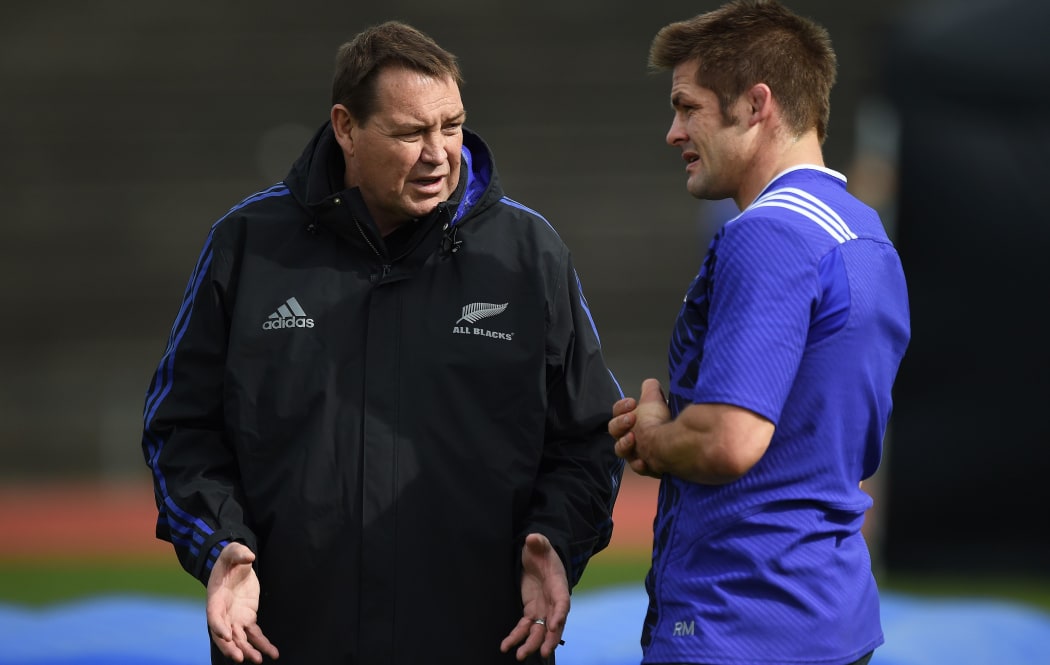 All Blacks coach Steve Hansen and captain Richie McCaw discuss tactics ahead of Saturday's Rugby Championship decider.