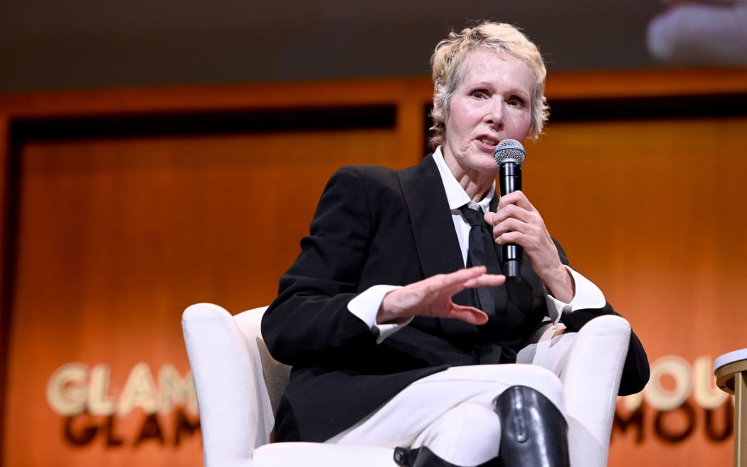 E. Jean Carroll speaks onstage during the How to Write Your Own Life panel at the 2019 Glamour Women Of The Year Summit at Alice Tully Hall on November 10, 2019 in New York City.