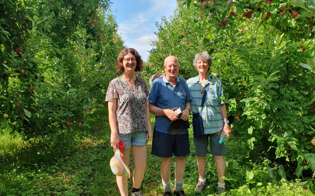 Ed Cooke has a passion for Greytown's soils and he does not want to sell up despite the orchard being earmarked for future urban development.